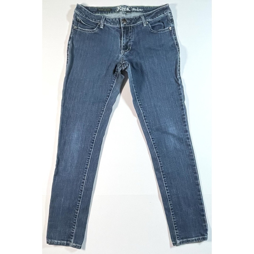 Wrangler Rock 47 Ultra Low Rise Womens Size 9X33 (32X30.5) Cotton Stretch Jeans